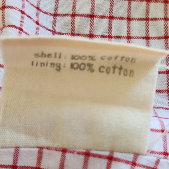 Anthropologie Elevenses Size 6 Red Embroidered Short Sleeve Shirtwaist - Picture 2 of 9